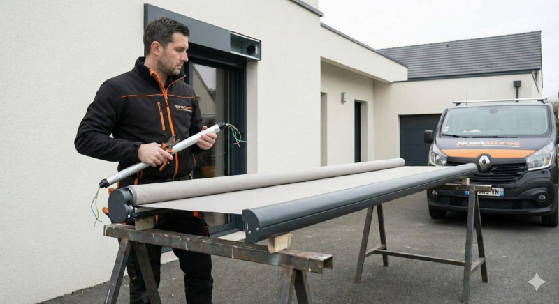 Réparation de store existant