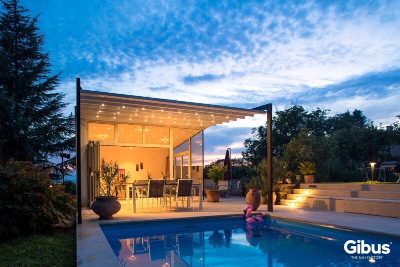 Pergola Toile Rétractable Luce – Gibus