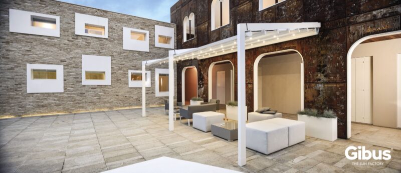 Pergola Toile Rétractable Luce – Gibus