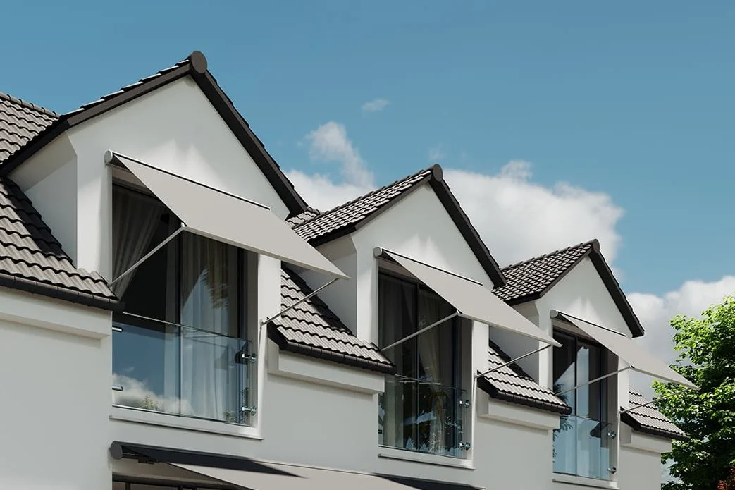 volets anti UV sur maison bordelaise 