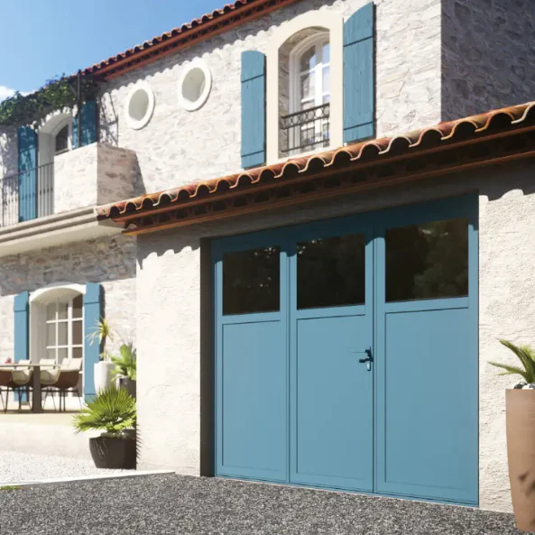 Porte de Garage à Vantaux Aluminium (2, 3 ou 4 vantaux) – NOVA-STORES