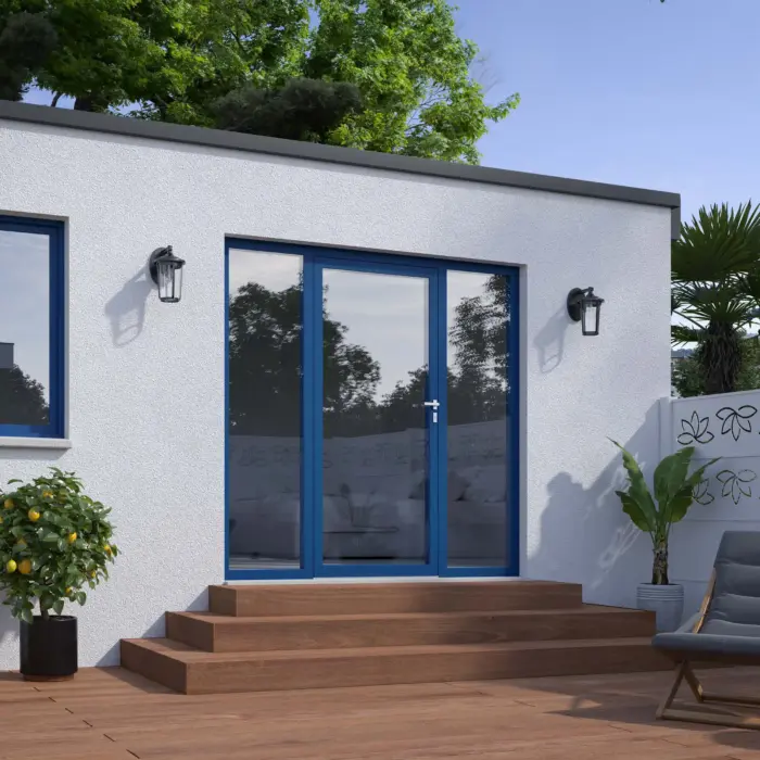 Porte de Garage à Vantaux Aluminium (2, 3 ou 4 vantaux) – NOVA-STORES