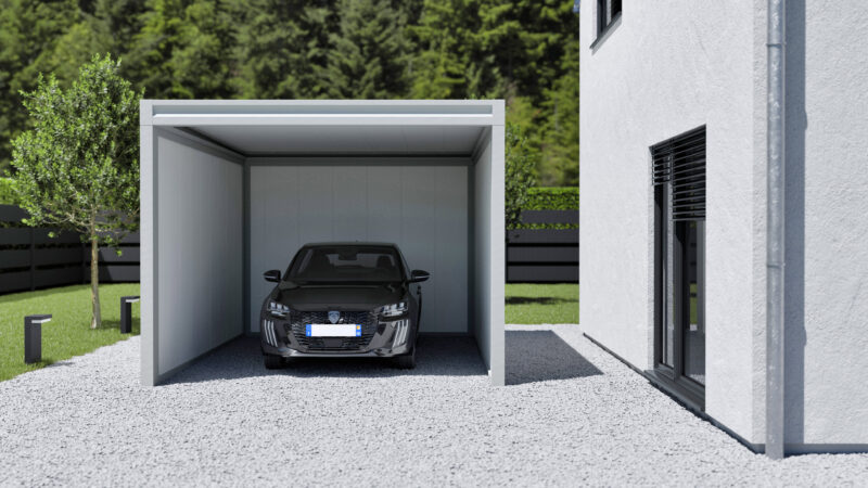 Carport Aluminium Design Sur-Mesure – NOVA-STORES