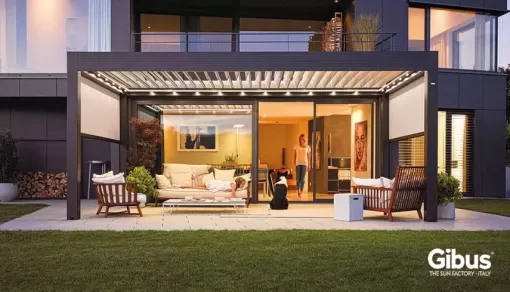 Distributeur de Pergola Bioclimatique GIBUS à Bordeaux, Mérignac, NOVA STORES