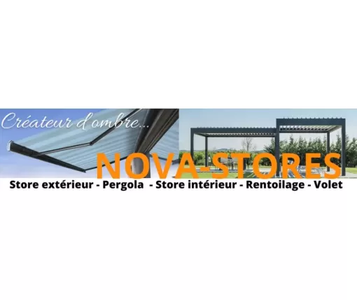 La société Nova-Stores est spécialisée dans la protection solaire sur mesure à Bordeaux et sa région, Mérignac, NOVA STORES