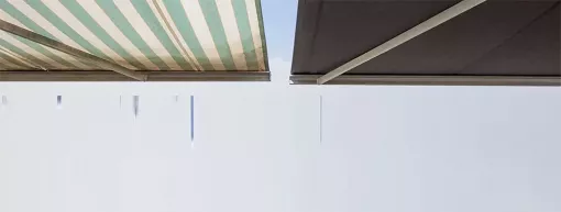Rentoilage de store de terrasse existant avec Nova Stores, Mérignac, NOVA STORES