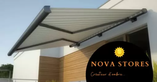 Installation de stores bannes sur mesures à Langon, Mérignac, NOVA STORES