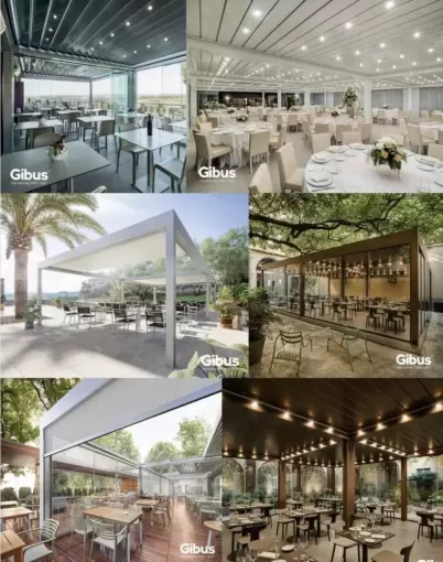 Pergola Bioclimatique Haut de gamme Gibus à Bordeaux, Mérignac, NOVA STORES