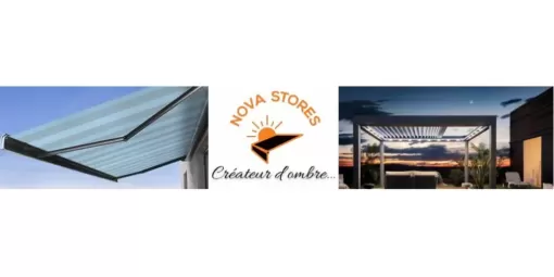 Pose de stores de terrasse sur mesure à Gradignan, Mérignac, NOVA STORES