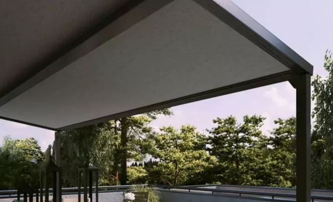 Pergola à toile enroulables (DROITES ou CINTRÉES), Mérignac, NOVA STORES
