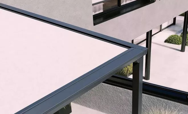 Pergola à toile enroulables (DROITES ou CINTRÉES), Mérignac, NOVA STORES