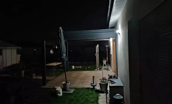 Pergola BIOCLIMATIQUES (à lames orientables), Mérignac, NOVA STORES