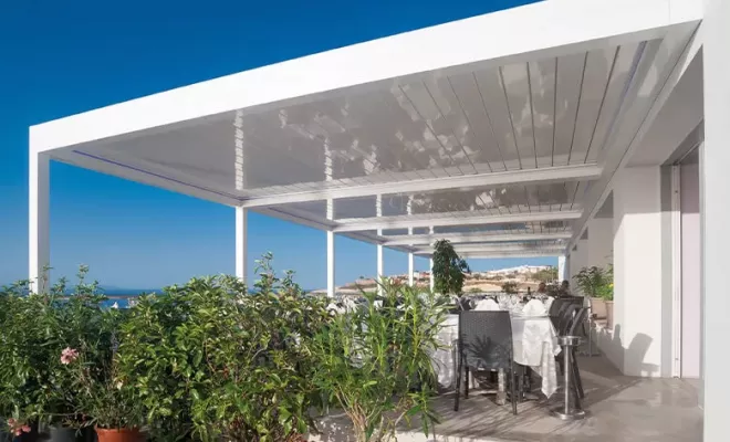 Pergola bioclimatique à Bordeaux : découvrez l'expertise de Nova Stores, Mérignac, NOVA STORES