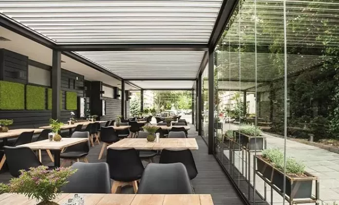 Vente et installation de store de terrasse sur-mesure haut-de-gamme à Bordeaux avec Nova Stores, Mérignac, NOVA STORES