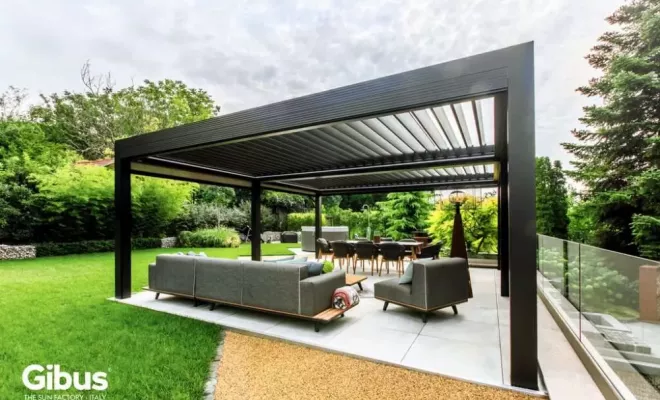 Pose et installation de pergola bioclimatique et pergola à toile rétractable à Bordeaux et sa région, Mérignac, NOVA STORES