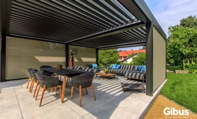 Pose et installation de pergola bioclimatique et pergola à toile rétractable à Bordeaux et sa région, Mérignac, NOVA STORES