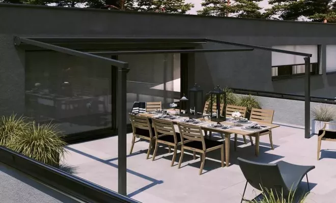 Vente et installation de pergola toile sur mesure à EYSINES et sa région, Mérignac, NOVA STORES